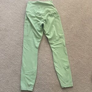 Lululemon Athletica Light Green Leggings